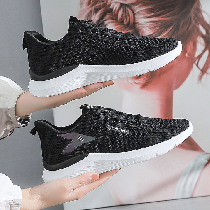 Dame Sporty Fantastiske Sneakers med åndbart netstof og skridsikker sål Stilla
