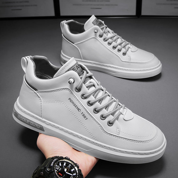 Herrer Stilfulde Fritid High-Top Sneakers Stilla
