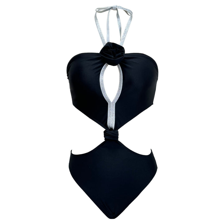 Dame bikini-sæt med elegant rynkning og moderigtige bandeau-top Stilla