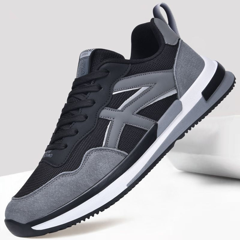 Herrer Sporty Sneakers med stødabsorberende design og åndbart overmateriale Stilla