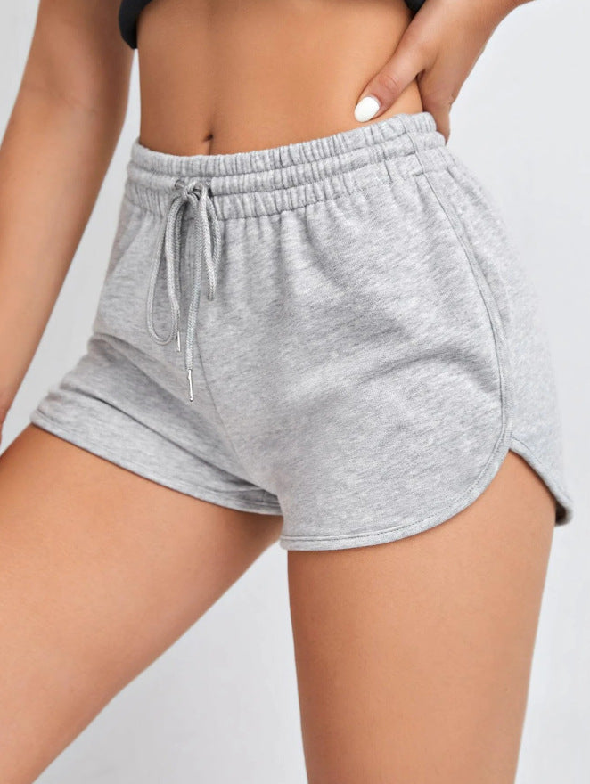 Dame behagelige fritidsshorts med elastisk bælt og justeringssnor Stilla
