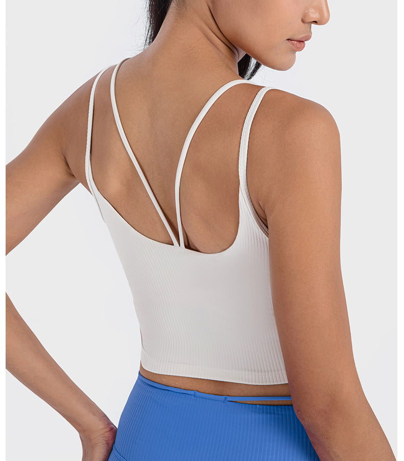Stilla | Back Yoga Top Åndbar & Figurvenlig