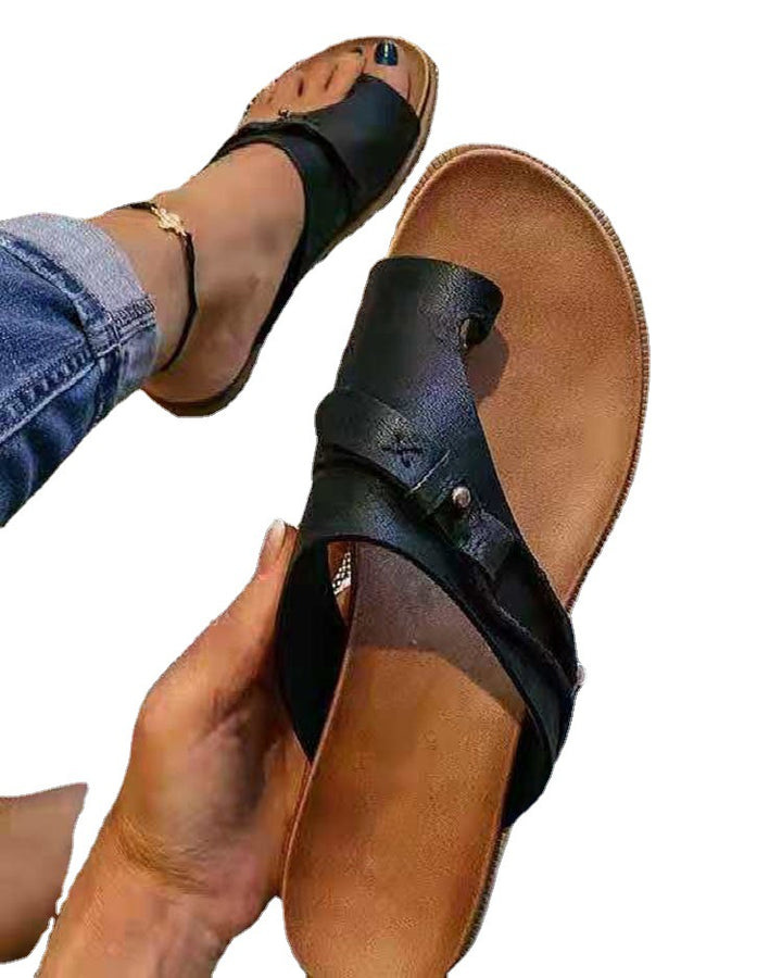 Dame modische fodbed-sandaler Stilla