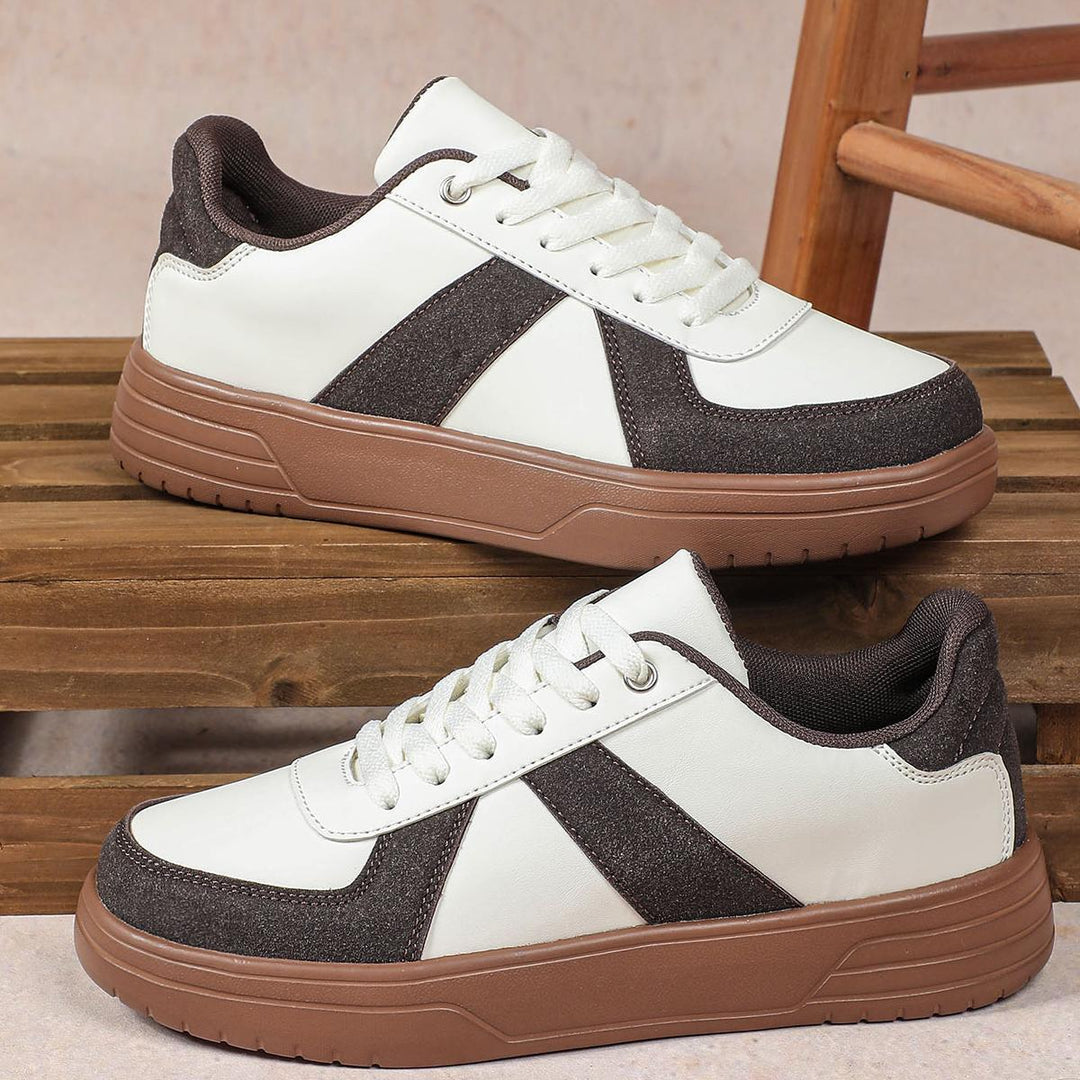 Dame Elegant Lifestyle Sneakers med åndbar sål og skridsikkert mønster Stilla