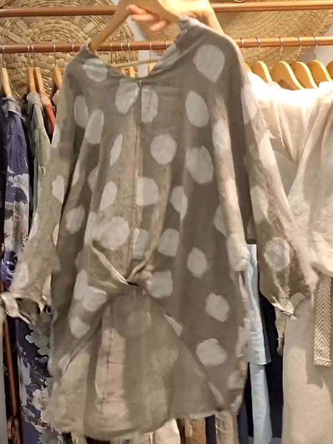 Dame Let Punkt-Kimono Overdel Stilla