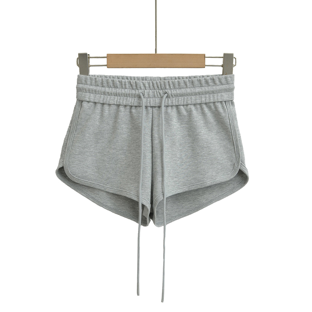 Dame Sporty Fritidsshorts med høj talje og komfortabel pasform Stilla