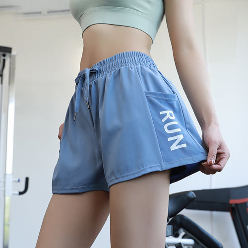 Dame Sporty Løbeshorts med regulerbar talje og åndbart materiale Stilla