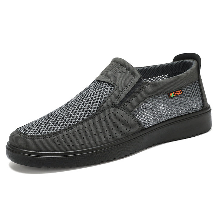Herrer Letteste Slip-On Sneakers med åndbart Mesh-Obermateriale og dæmpende sål Stilla