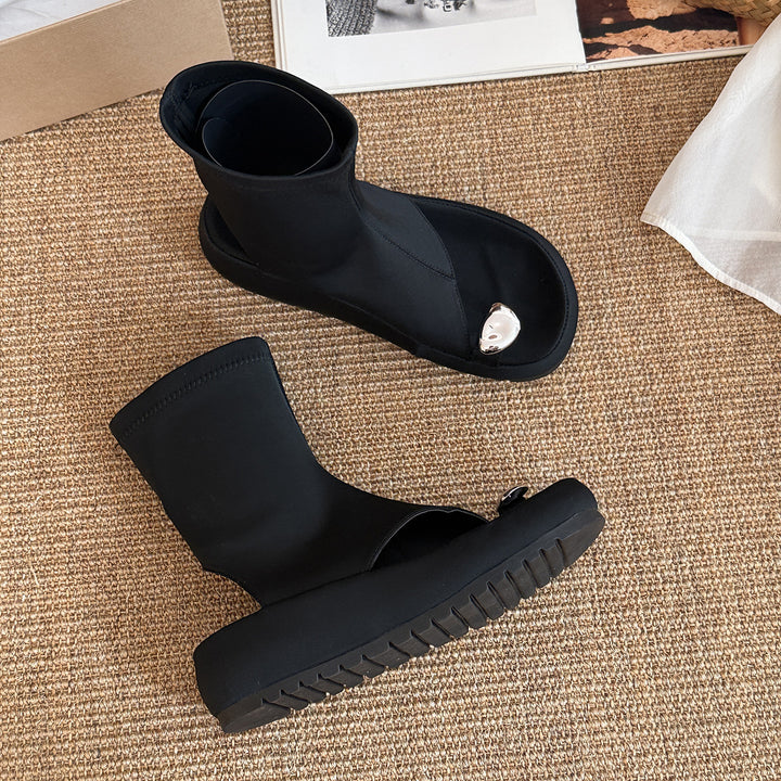 Femme Modern Split Toe Sandaler Stilla