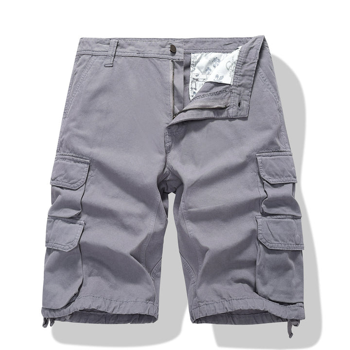Herre cargo shorts med praktiske sidelommer og åndbart bomuldsblanding Stilla