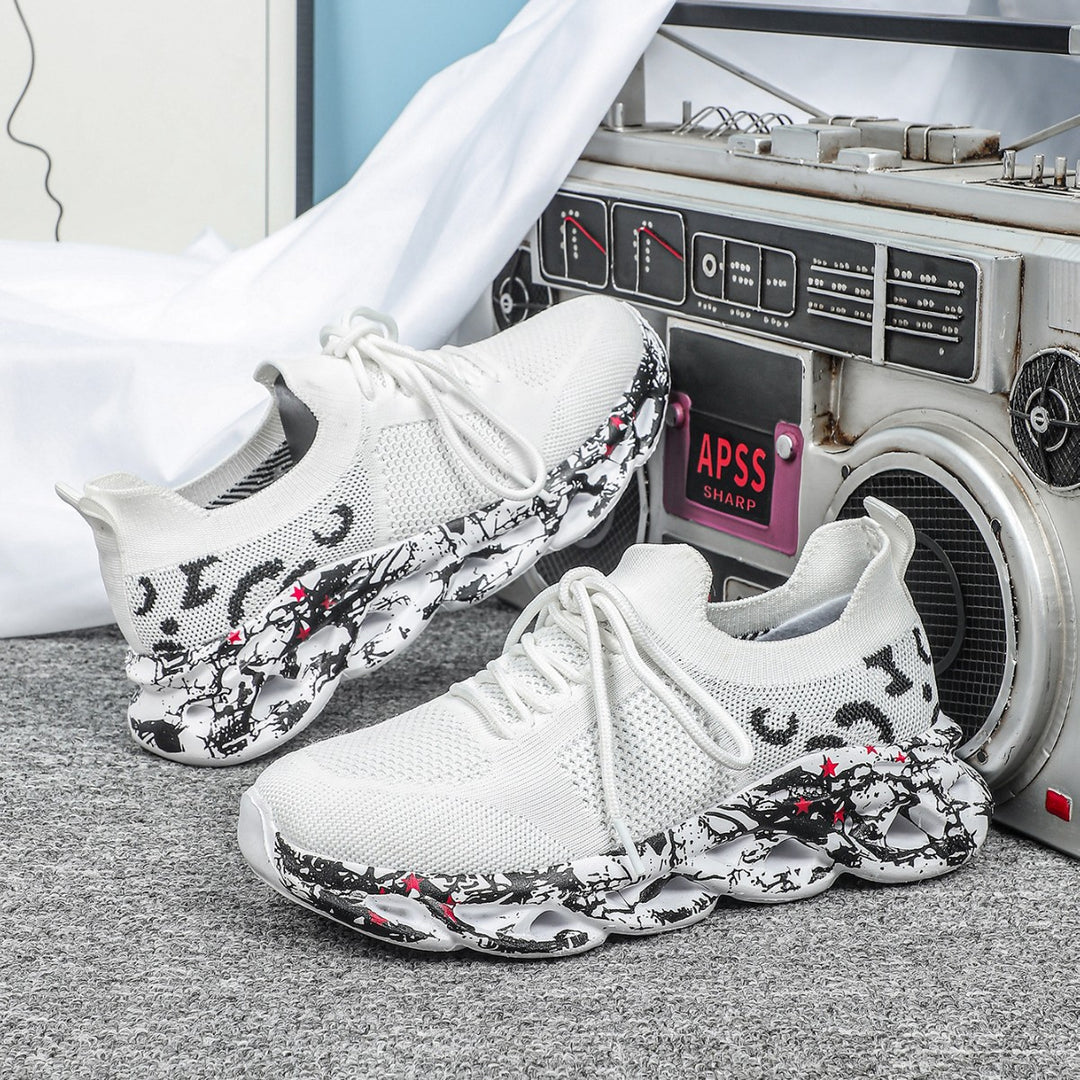 Dame Åndbare Multi-Sport Sneakers med fleksibel Dæmpningsteknologi Stilla