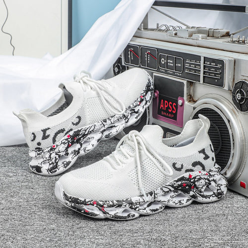 Dame Åndbare Multi-Sport Sneakers med fleksibel Dæmpningsteknologi Stilla