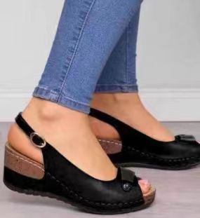 Dame Wedge-sandaler Stilla