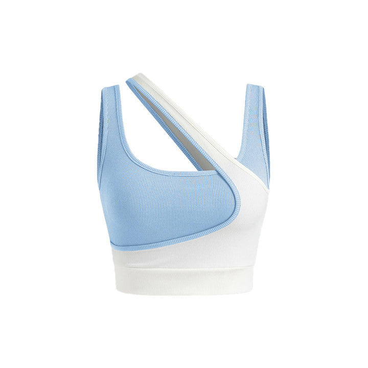 Kvinders sportsbustier med asymmetrisk design og justerbare stropper Stilla