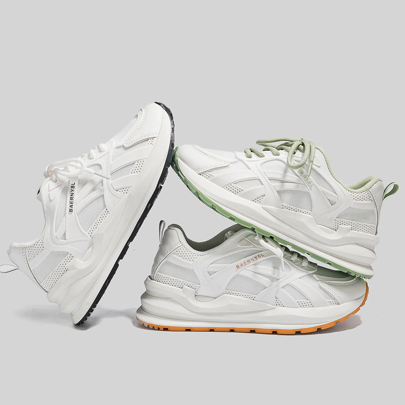 Damer Sporty Sneakers med åndbart mesh-overflade og dæmpende sål Stilla