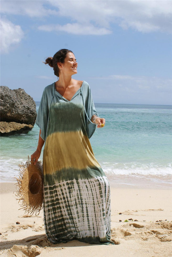 Dame Bohemian Maxi Kjole Stilla