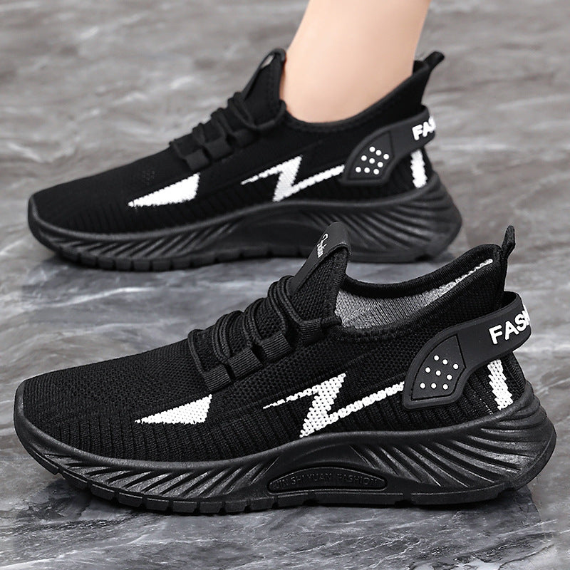 Dame Modische Fritids sneakers med åndbart mesh-overdel og komfortabelt dæmpningssystem Stilla