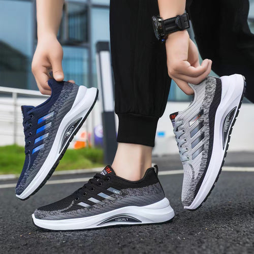 Herrer Sporty Komfort-Sneakers Stilla