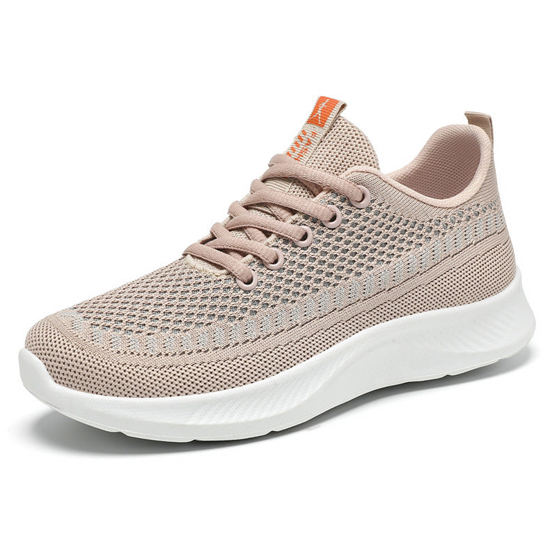 Dame Sporty Åndbare Sneakers med elastisk Overdel Stilla