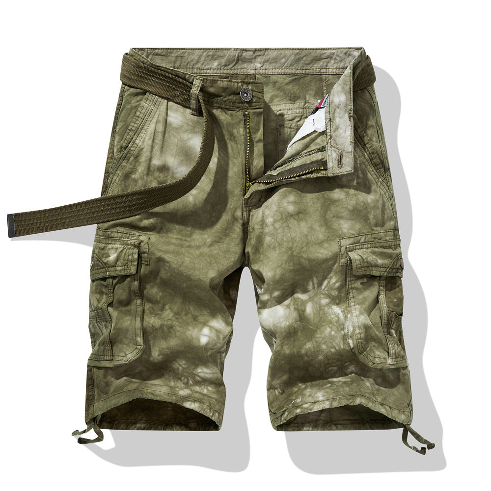 Herrer Cargo-shorts med innovativt lomme-design og fleksibel talje Stilla