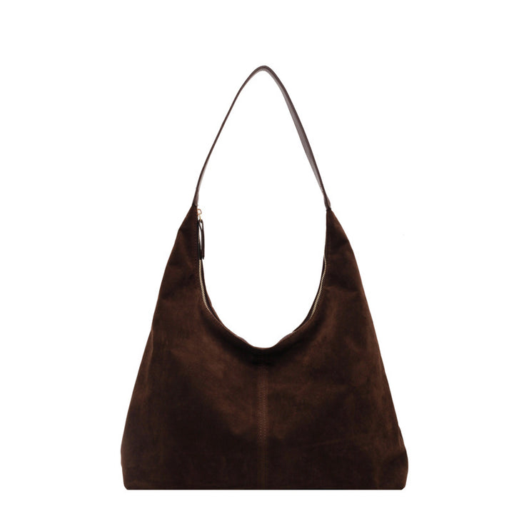 Femme Suede Hobo Skuldertaske Stilla