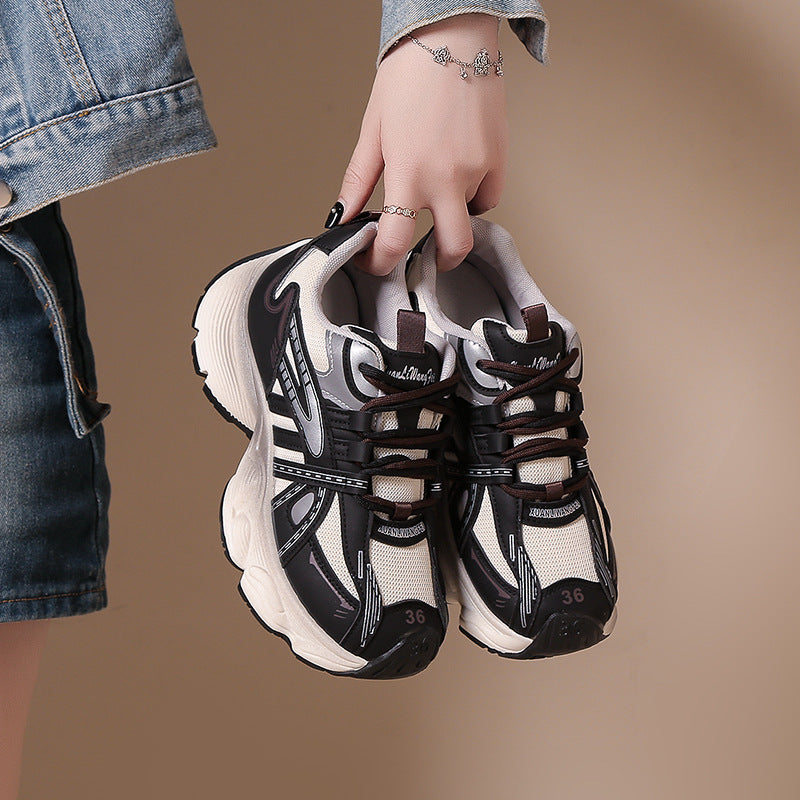 Dame Sporty Løbesneakers med dæmpende teknologi og åndbart overmateriale Stilla