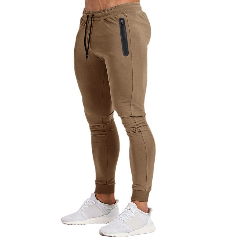 Herrer sporty Slim-Fit joggingbukser med sidelukning Stilla