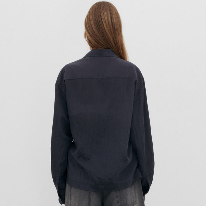 Dame indpakningsbluse med elegant snit og højkvalitetsmaterialer Stilla
