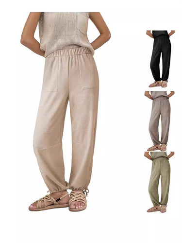 Dame Behagelig og luftig fritidshose med elastisk linning Stilla