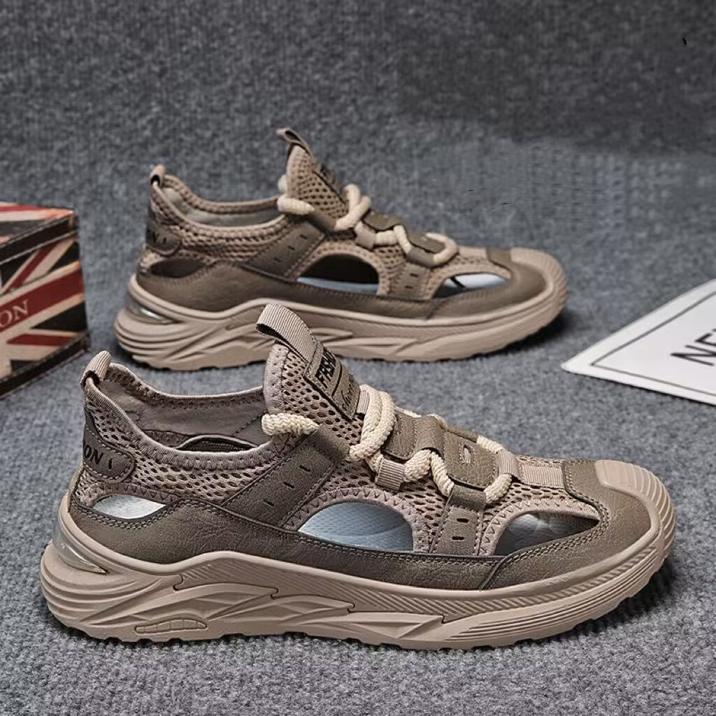 Femme Stilfulde Åndbare Sneakers med Justerbare Remme Stilla