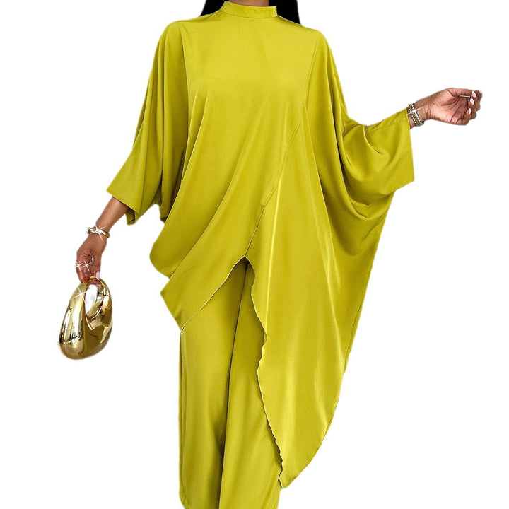 Dame alsidig poncho-overall med elegant snit og flydende ærmer Stilla