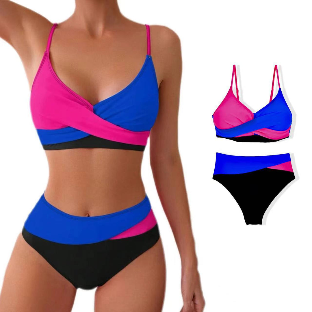 Damer Farverigt mønstrede sport-bikini Skovae