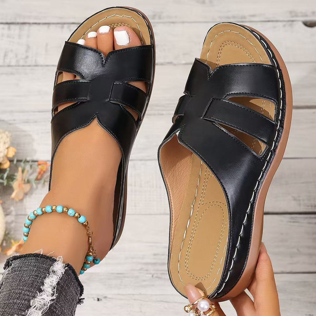 Dame Komfortable og stilfulde sandaler med elegant krydsrem Stilla