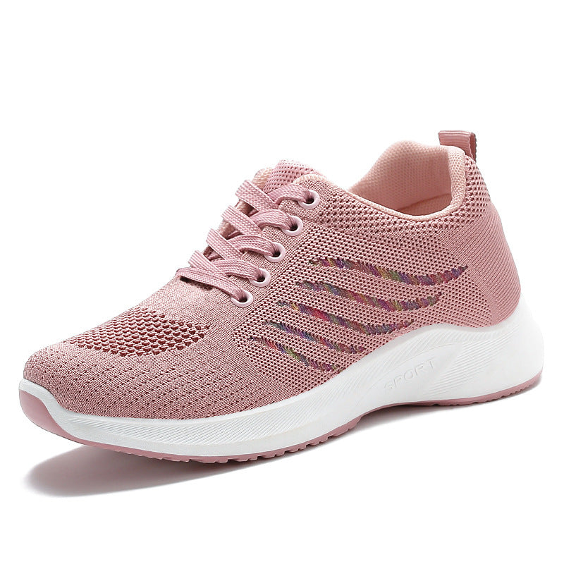 Dame Sporty Sneakers med åndbart mesh-overmateriale og komfortabelt støddæmpningssystem Stilla