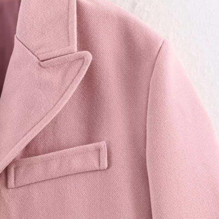 Damer Elegant Uld Trench Coat Stilla
