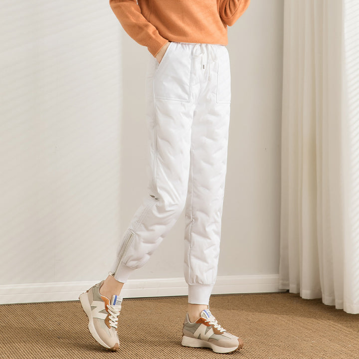 Dame sporty og trendy funktionel buks med sidelommer Stilla