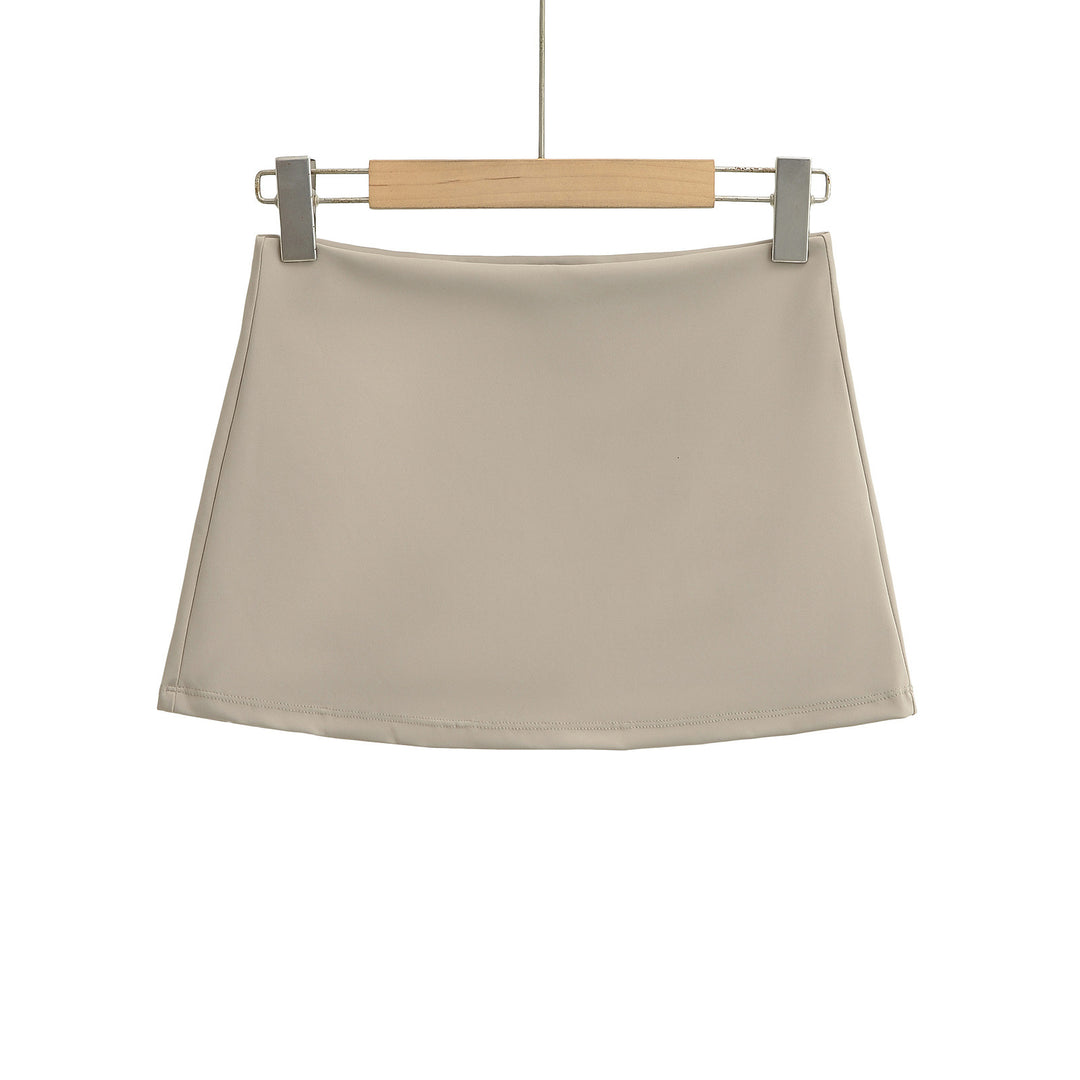 Dame sporty mini nederdel lavet af åndbart materiale med elastisk talje Stilla