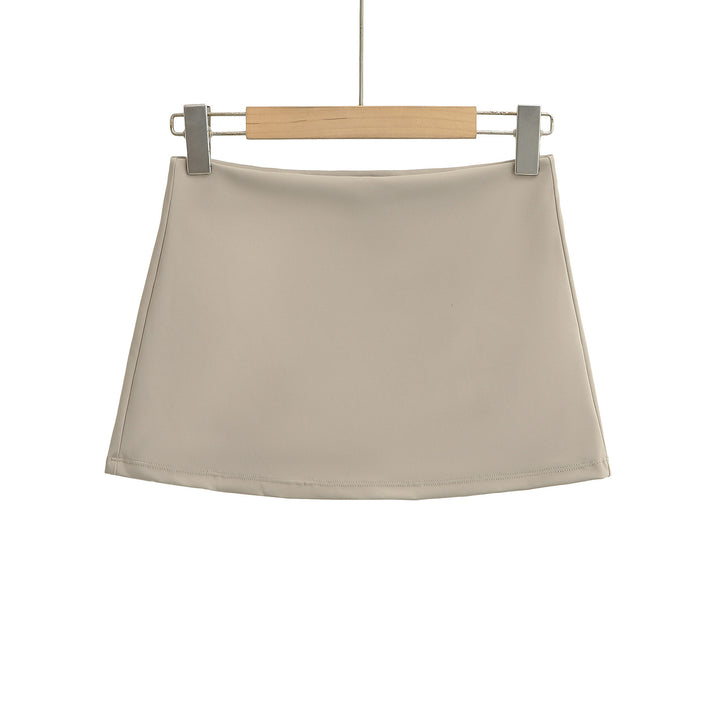 Dame sporty mini nederdel lavet af åndbart materiale med elastisk talje Stilla
