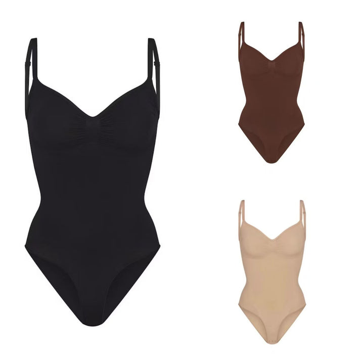 Dame Soft Silhouette Body med justerbare stropper Stilla
