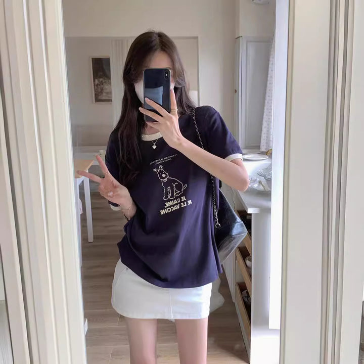 Femme Legende Grafik-Udsagn T-Shirt Stilla