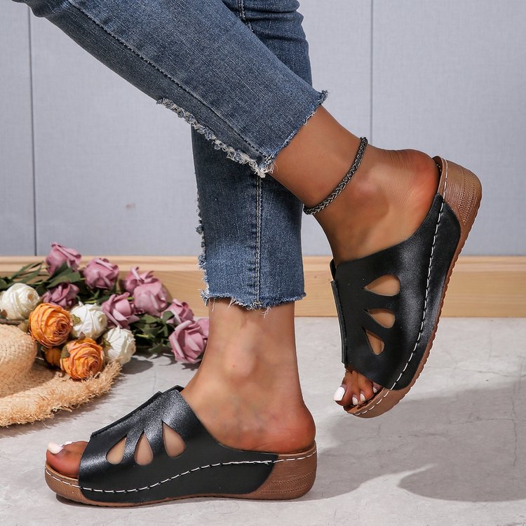Dame Elegante Clogs med modeudskæringer Stilla