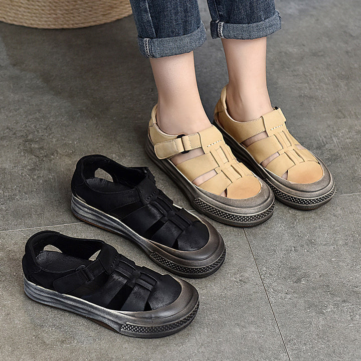 Dame sandaler med trendy rem-design og skridsikret sål Stilla