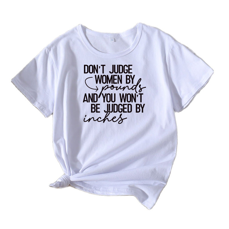 Kvinder Casual Citater Grafik T-shirt Stilla