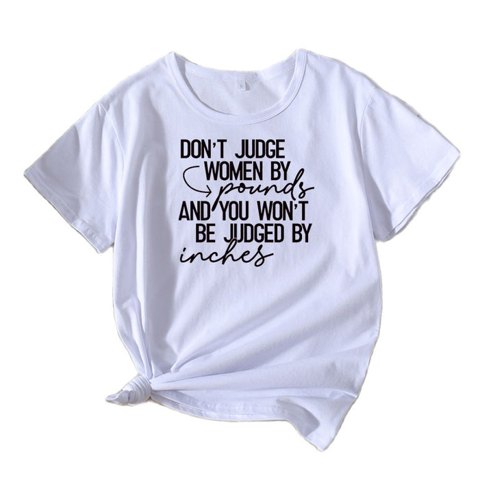 Kvinder Casual Citater Grafik T-shirt Stilla