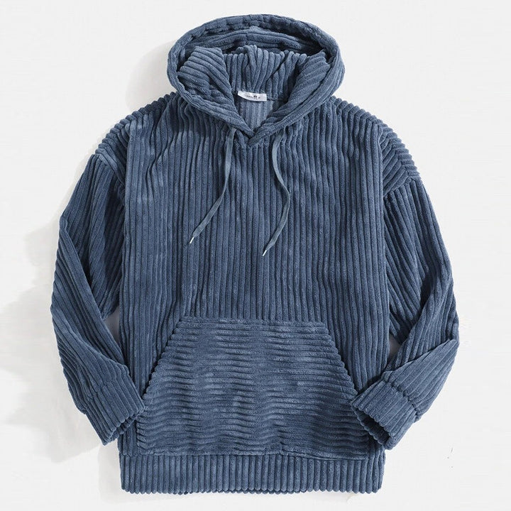 Kvindernes hyggelige hoodie i moderne ribdesign Stilla