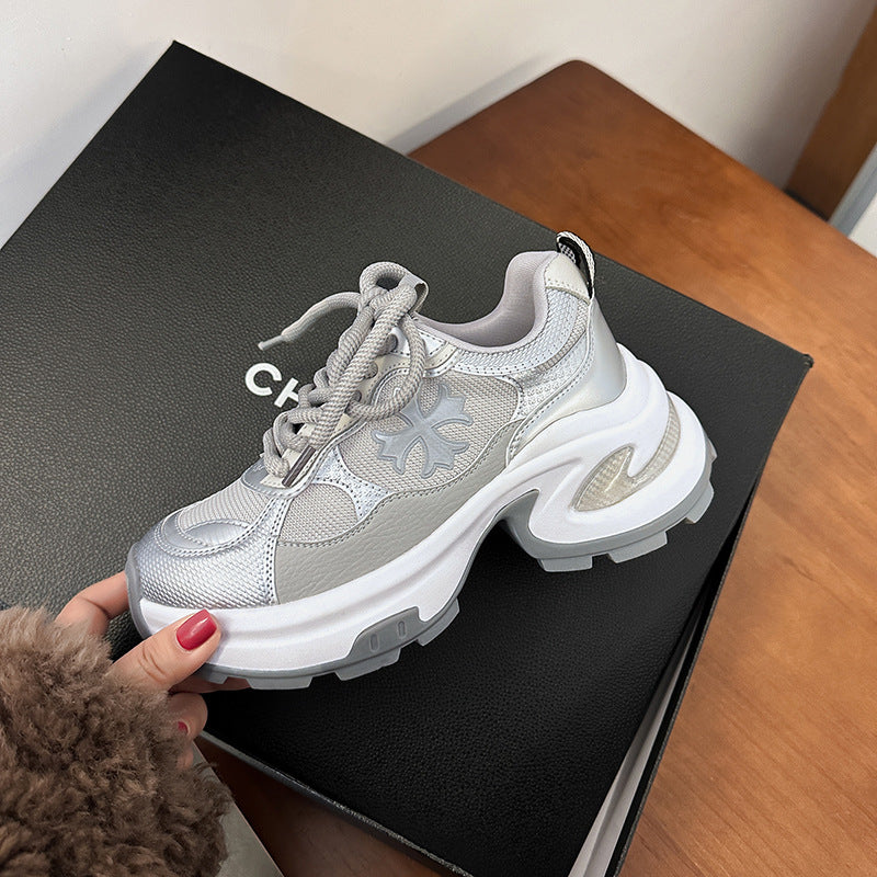 Dame Chunky Sneakers med moderigtig sål og åndbare mesh-detaljer Stilla