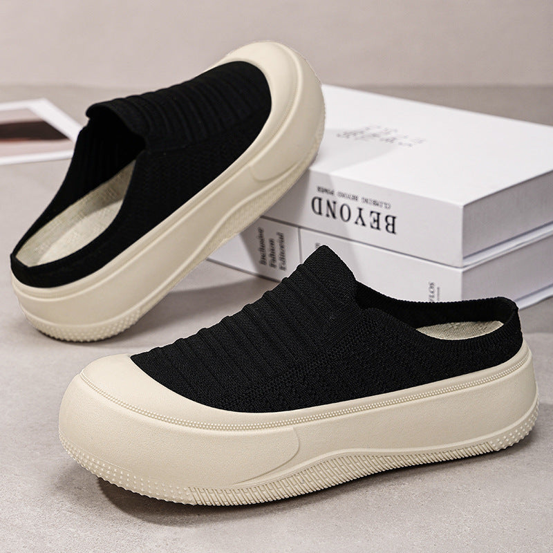 Damer Behagelige Slip-On Fritidssko med åndbar sål og elastisk konstruktion Stilla