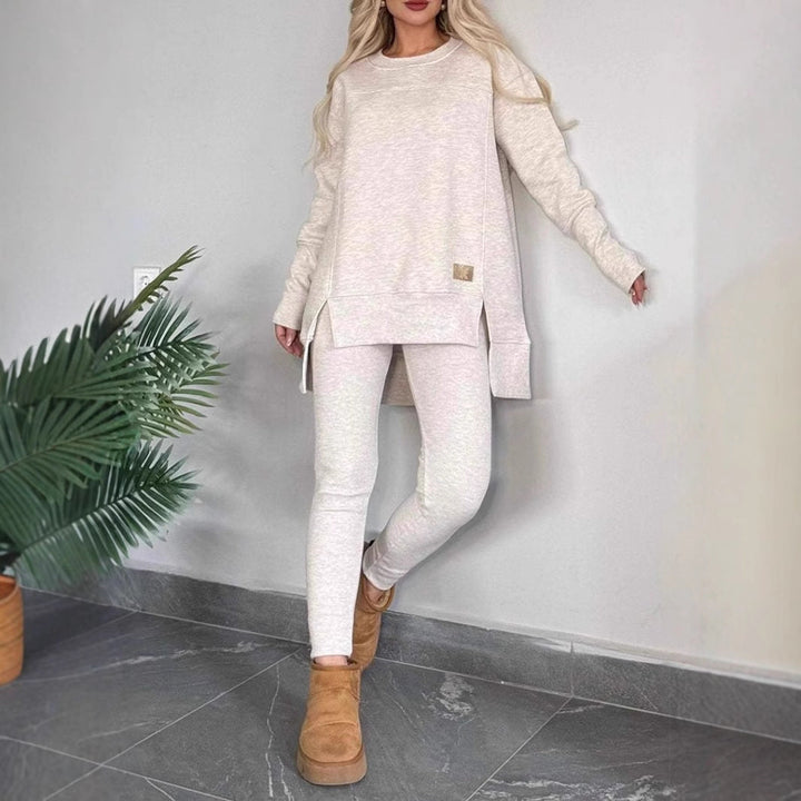 Stilla | Størrelse Oversize Snit Blød Strik Ribbet Detaljer Lange Sideåbninger