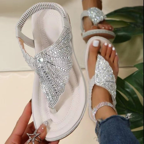 Dame Elegant Pyntede Hæle-Sandaler Stilla