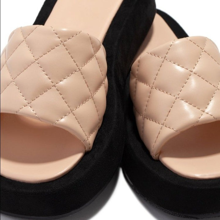Dame Mode Clogs med flettet overmateriale og skridsikker sål Stilla